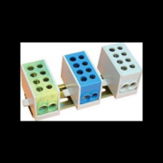  FLE-25K connector strip for main circuit, 4x25mm2, blue